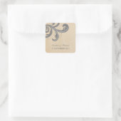Stickers Mariage Gris Élégant (Sac)