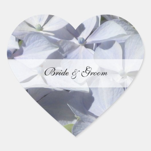 Stickers Mariage Hydrangea (Devant)