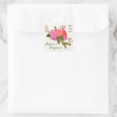 Stickers Mariage Jardin vintage (Sac)