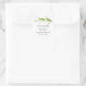 Stickers Mariage Merci Végétation simple (Sac)