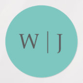 Stickers mariage minimaliste élégant (Design 1)