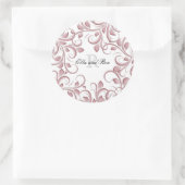 Stickers Mariage Monogramme Blush & Sceaux Envelop (Sac)