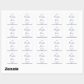 Stickers Mariage Nautique Avec Ancres (Feuille)
