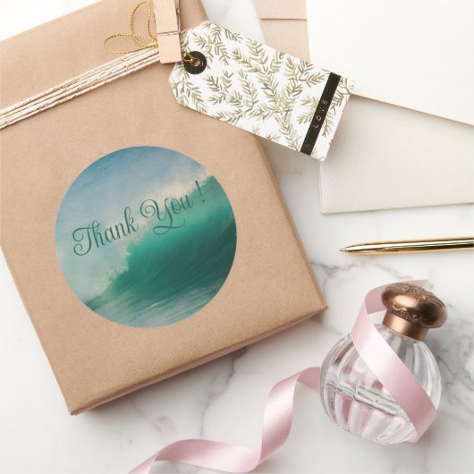 Stickers Mariage Ocean Waves (Cadeaux)