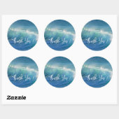 Stickers Mariage Ocean Waves (Feuille)