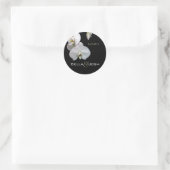 Stickers Mariage Orchidées Blanches (Sac)