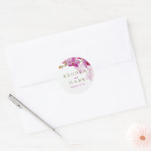 Stickers Mariage Paradise Orchidée (Enveloppe)