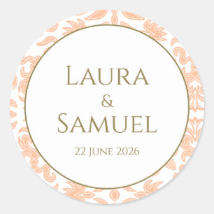 Stickers Mariage Pêche customisé