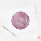 Stickers Mariage Peony rose clair Peine Peonies (Enveloppe)