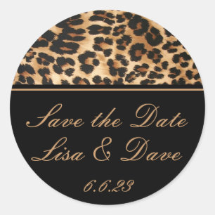 Stickers Mariage personnalisé Enregistrer la date 
