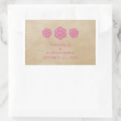 Stickers Mariage Pink Grunge D20 Dice (Sac)