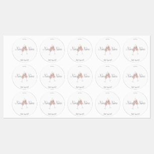 Stickers Mariage pour Cartes Cadeaux Merci Cartes