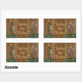 Stickers Mariage Renaissance Chevalier Médiéval (Feuille)