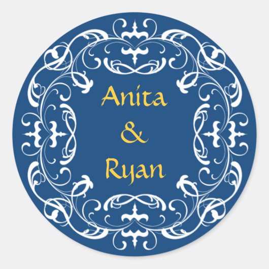 Stickers Mariage - Romance (Devant)