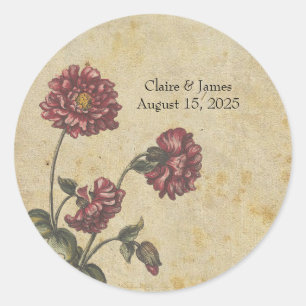 Stickers Mariage Romance gothique - Sombre et élég