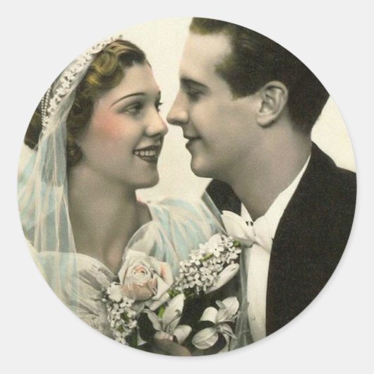 Stickers Mariage romantique (Devant)