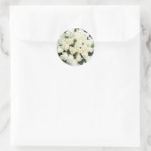 Stickers mariage rose blanche (Sac)