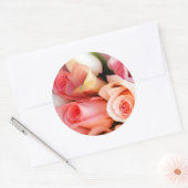 Stickers mariage Rose Enveloppe Sceau (Enveloppe)