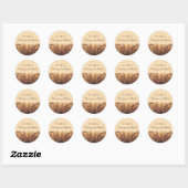 stickers mariage rustique blé (Feuille)
