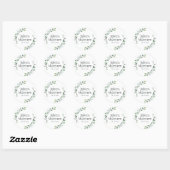 Stickers Mariage Rustique Eucalyptus (Feuille)