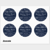 Stickers Mariage/Seals magnifiques Snowflakes (Feuille)