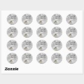 Stickers Mariage Silver Gold (Feuille)