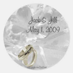 Stickers Mariage Silver Gold