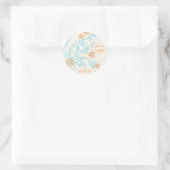 Stickers Mariage Starfish et Destination Eau (Sac)