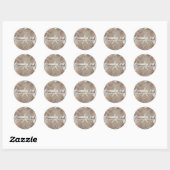 Stickers Mariage Starfish personnalisables (Feuille)