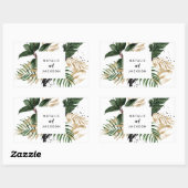 stickers mariage tropical Abstrait (Feuille)