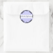 Stickers Mariage Vintage noir (Sac)