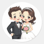 Stickers Mariage Whimsical (Devant)