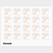 Stickers Mariage Whimsy Papillon (Feuille)
