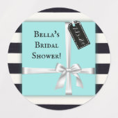 Stickers Mariée et Co/étiquettes pour la Fête des (Design 2)