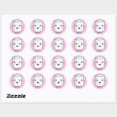 Stickers Marshmallow (Feuille)