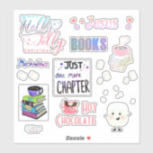 Stickers Marshmallow book 8x8 (Feuille)