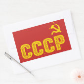 Stickers marteau et faucille CCCP usagés (Enveloppe)