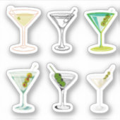 Stickers Martini (Devant)