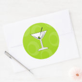 Stickers Martini Vert (Enveloppe)