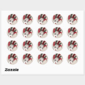 Stickers Masque Carnaval Mardi Gras (Feuille)