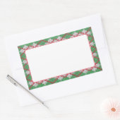 Stickers mat XMAS JACQUARD KNIT Rectangle (Enveloppe)