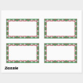 Stickers mat XMAS JACQUARD KNIT Rectangle (Feuille)