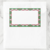 Stickers mat XMAS JACQUARD KNIT Rectangle (Sac)