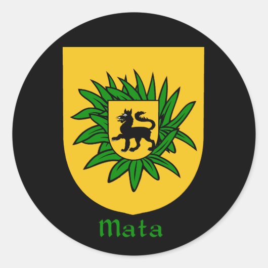 Stickers Mata Family Shield (Devant)