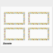 Stickers matte rectangle REQUIS (Feuille)