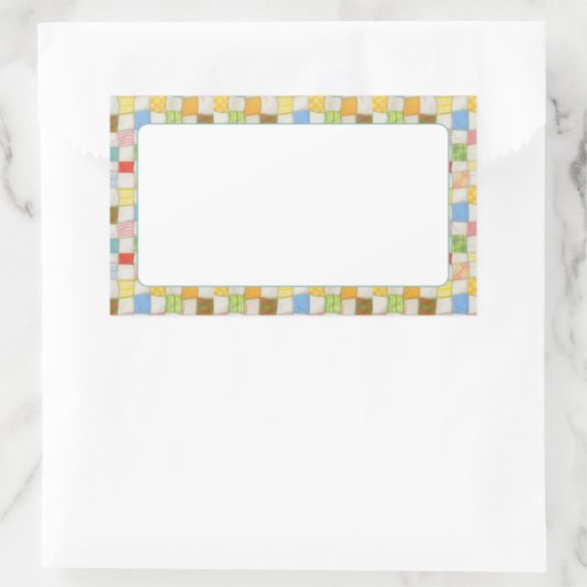 Stickers matte rectangle REQUIS (Sac)