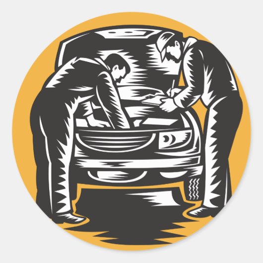 Stickers Mécanique (Devant)