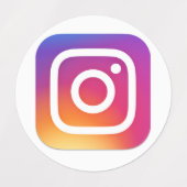 Stickers médias sociaux (Design 2)