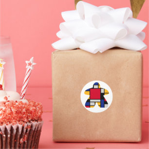 Stickers Meeple d'Art Moderne