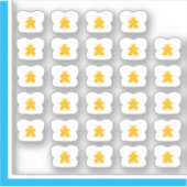 Stickers Meeple Tee - Angel Meeples (Devant)